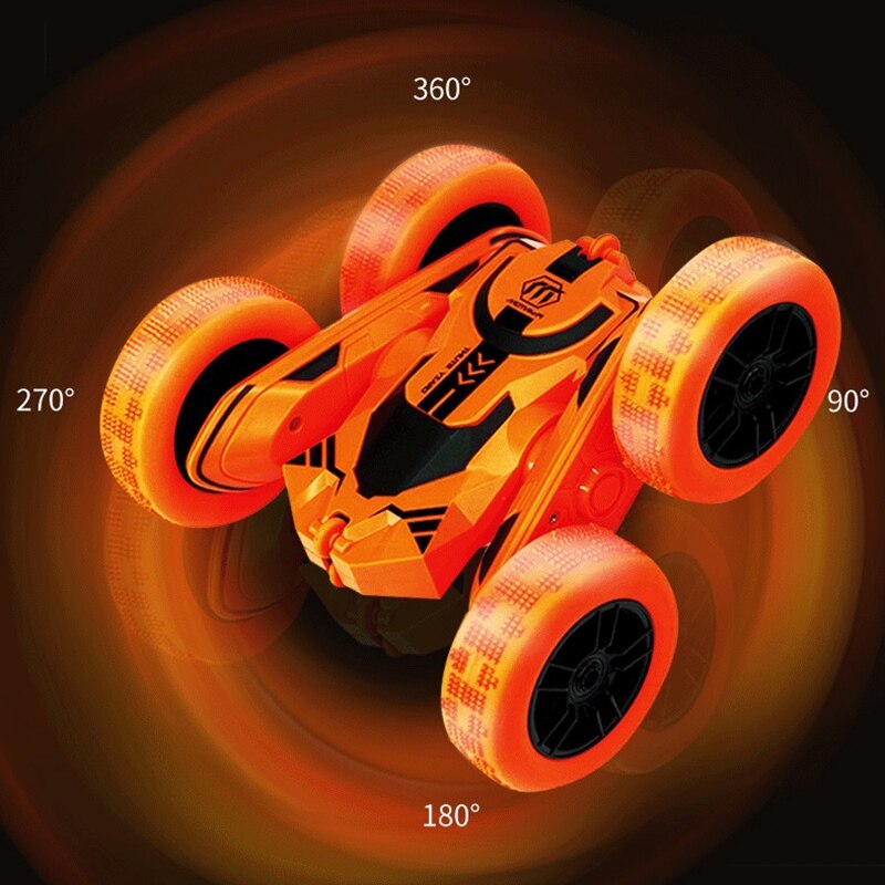 360 Double Sided Rotating Tumbling with Battery RC Car