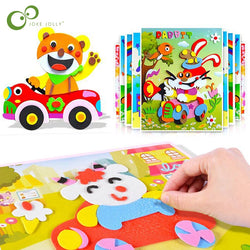 DIY Cartoon Animal Learning Education Toy