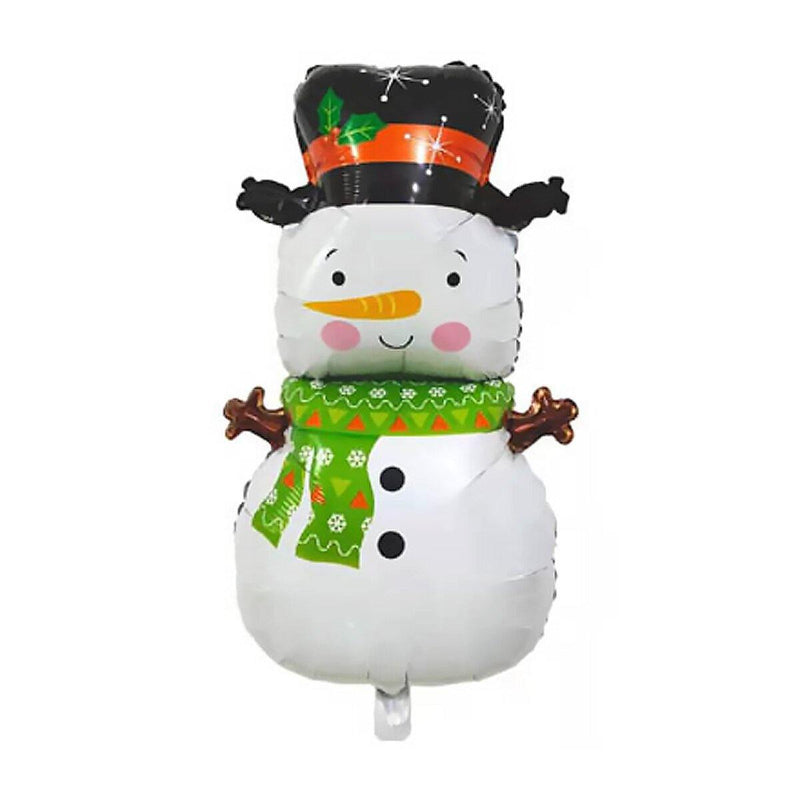 DIY Merry Christmas Balloon  Snowman Party Decoration - funny gifts store