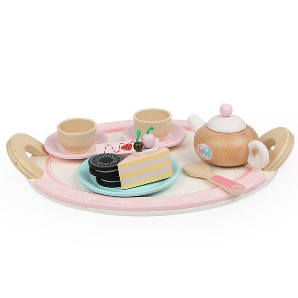 Children's Fruit Cake Food Puzzle Kitchen Wooden Education Toys - funny gifts store