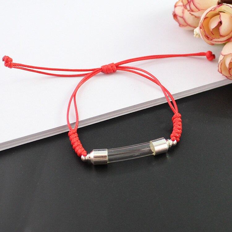 Cotton Rope Rice Vial For Friend Gift Bracelets