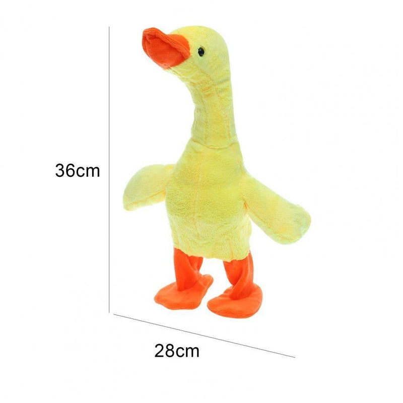 Baby Yellow Duck Stuffed Vocal Dancing Doll&Plush Toys - funny gifts store