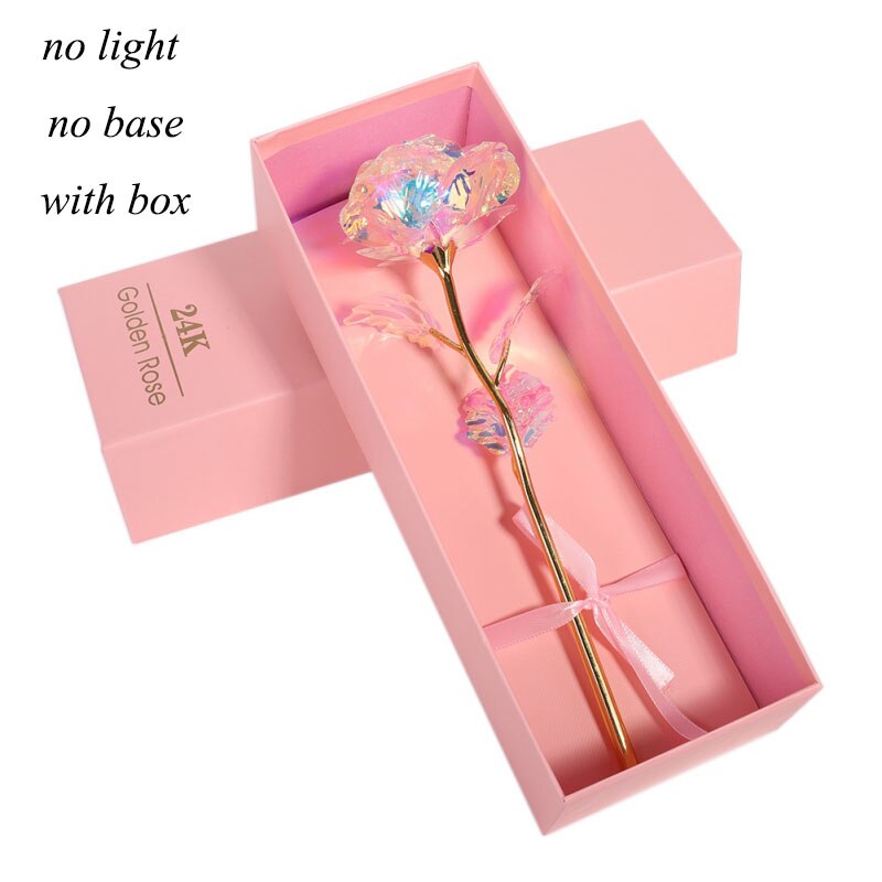 24K Rose Gold With Box Wedding Party Gifts