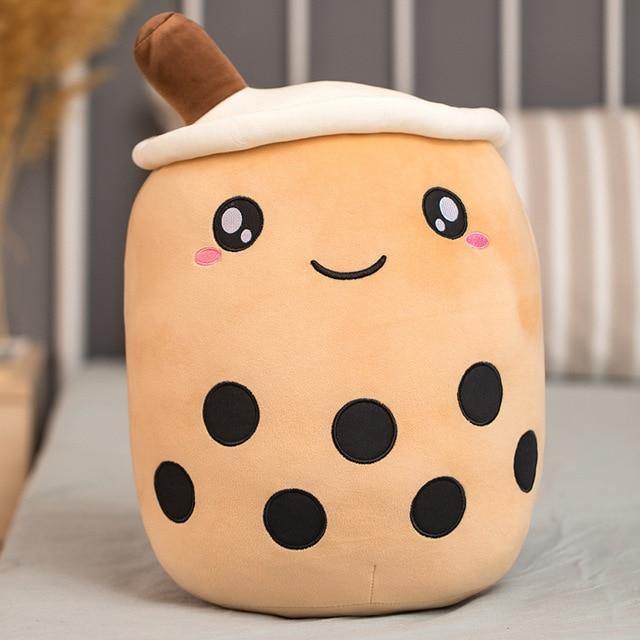 Cartoon Bubble Tea Cup Shaped Pillow Doll&Plush Toys - funny gifts store