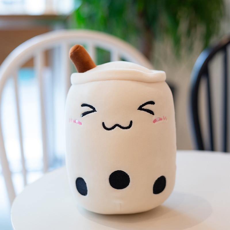 Cartoon Bubble Tea Cup Shaped Pillow Doll&Plush Toys - funny gifts store