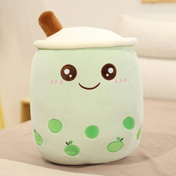 Cartoon Bubble Tea Cup Shaped Pillow Doll&Plush Toys - funny gifts store