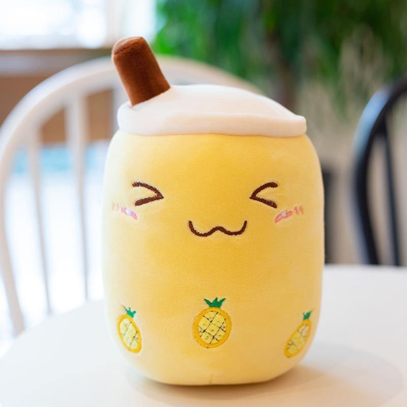 Cartoon Bubble Tea Cup Shaped Pillow Doll&Plush Toys - funny gifts store