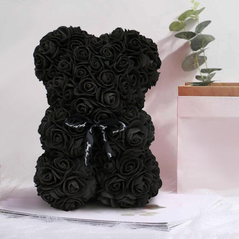 Artificial Flower Rose Bear Wedding Gifts