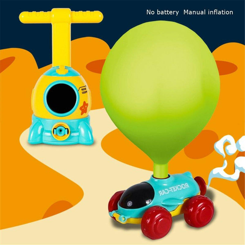 Inertial Power Balloon Car Intellectual Development Learning Education - funny gifts store