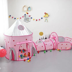 Children Tent Portable Spaceship Tent Educational Toys - funny gifts store