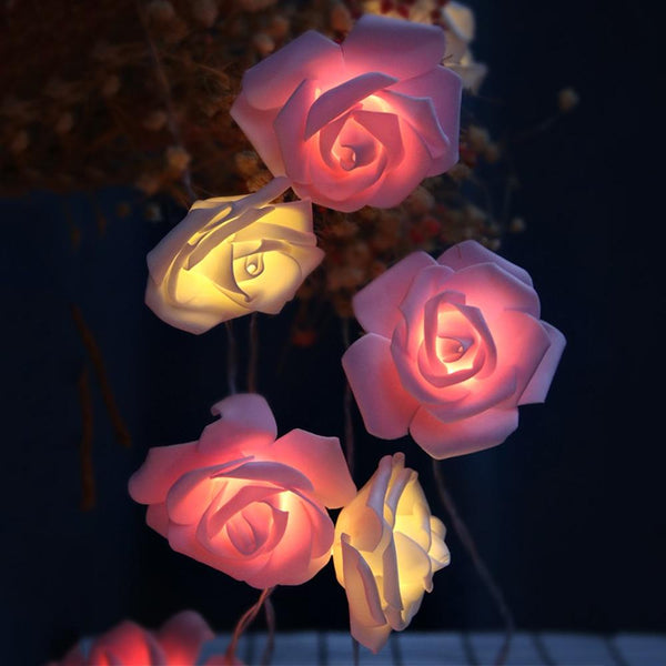 Battery LED Rose Lights Wedding Decoration Light