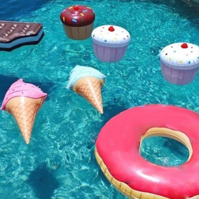 Float Inflatable Ice Cream Swimming Pool&Water Fun