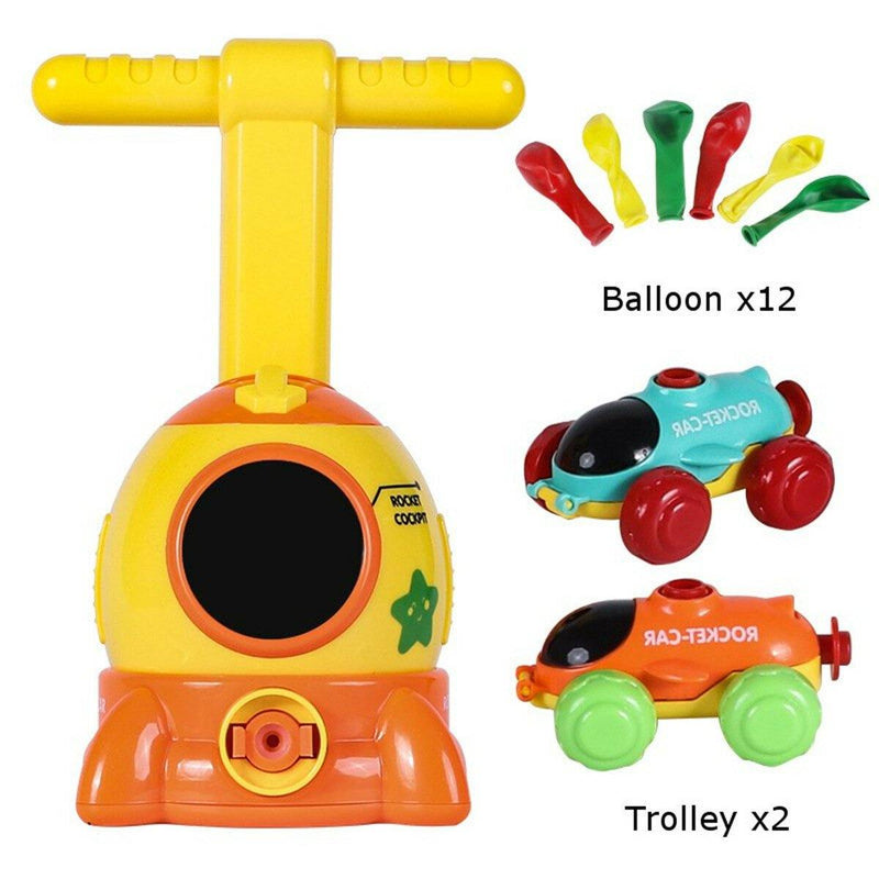 Inertial Power Balloon Car Intellectual Development Learning Education - funny gifts store