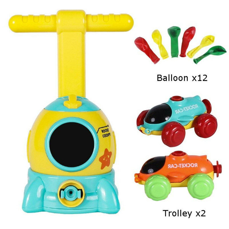 Inertial Power Balloon Car Intellectual Development Learning Education - funny gifts store