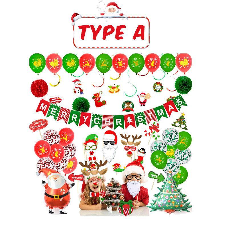 New Year Christmas Balloons Letter Party Decoration - funny gifts store