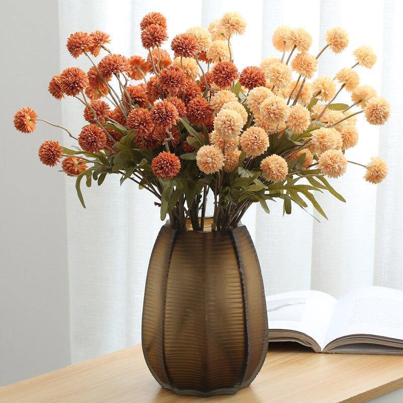 Dandelion Small Ball Chrysanthemum Artificial Flower - funny gifts store