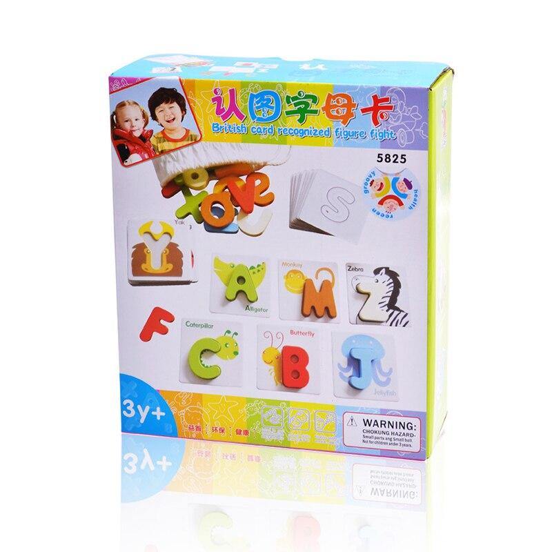 Baby Early English Learning Game Cards Logic&Puzzle Toys - funny gifts store