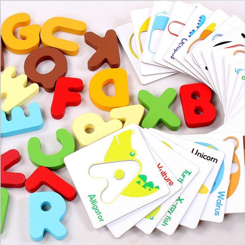 Baby Early English Learning Game Cards Logic&Puzzle Toys - funny gifts store