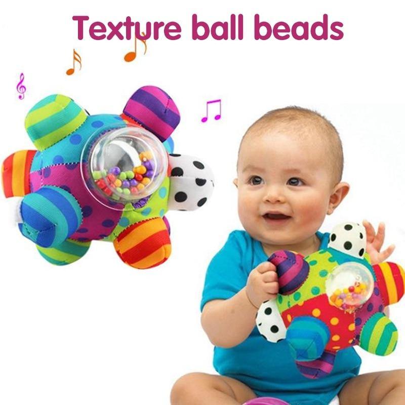 Baby Fun Little Loud Bell Ball Rattles Doll&Plush Toys - funny gifts store