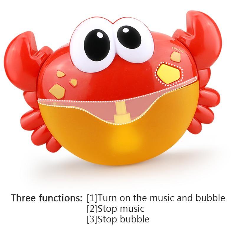 Crabs Baby Bath Bubble Maker Pool&Water Fun - funny gifts store