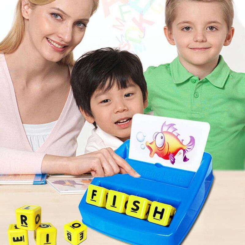 Alphabet Figure Spelling Educational Toys - funny gifts store