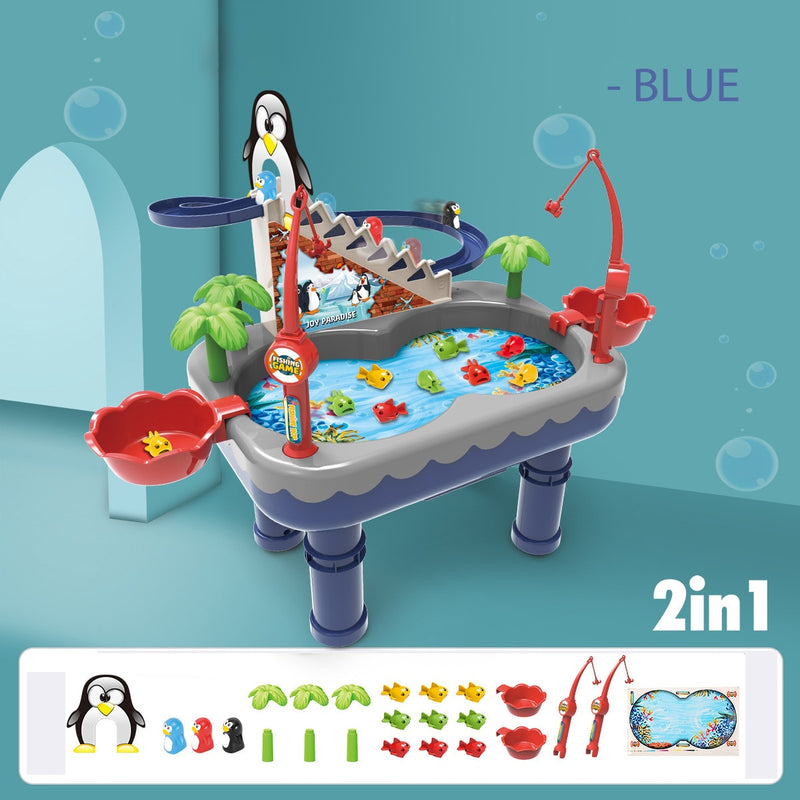 Children's Magnetic Fishing Toy Parent-child Interactive Educational Toys Pool&Water Fun