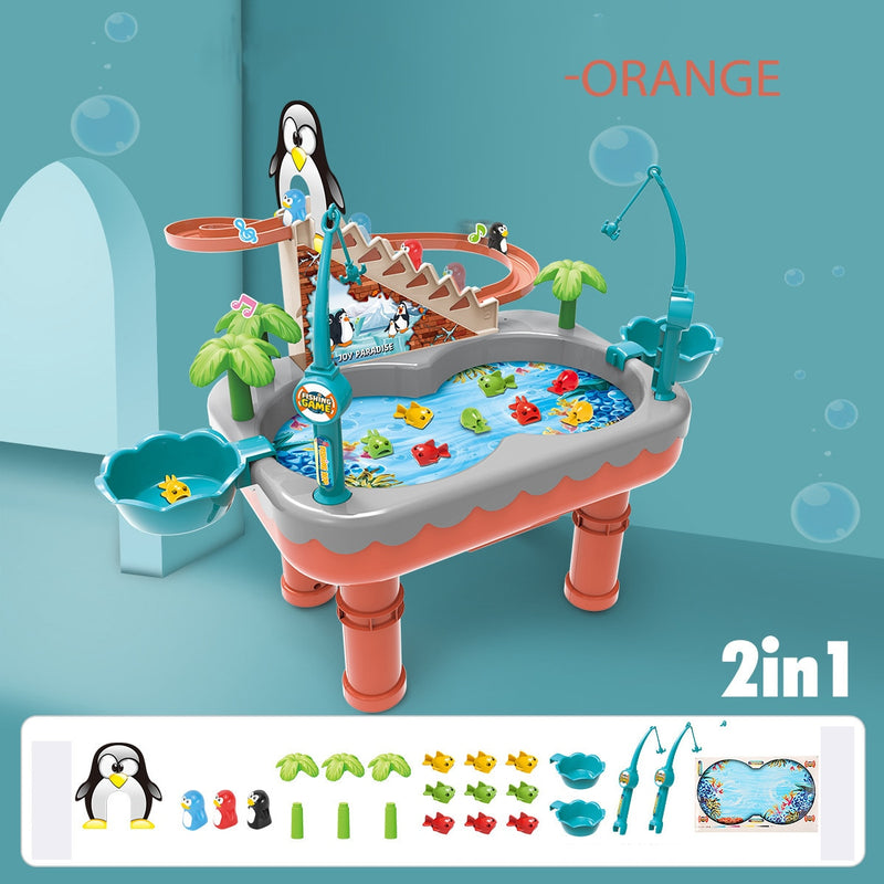 Children's Magnetic Fishing Toy Parent-child Interactive Educational Toys Pool&Water Fun