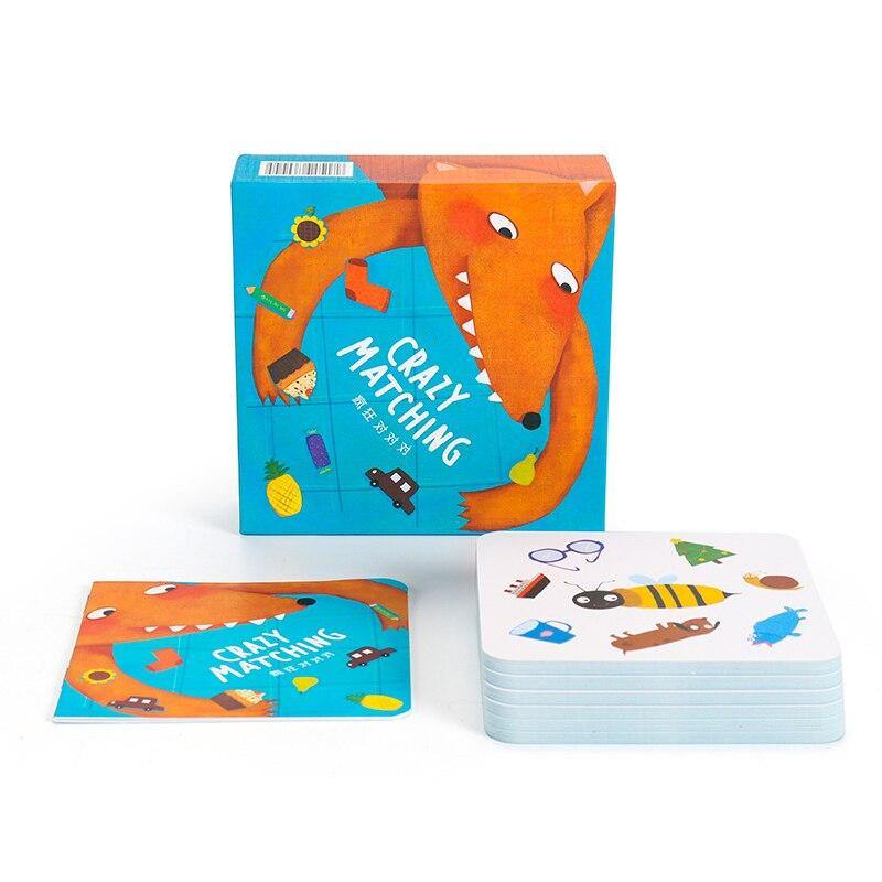 Children's Matching Table Animal Card Game Logic&Puzzle Toys - funny gifts store