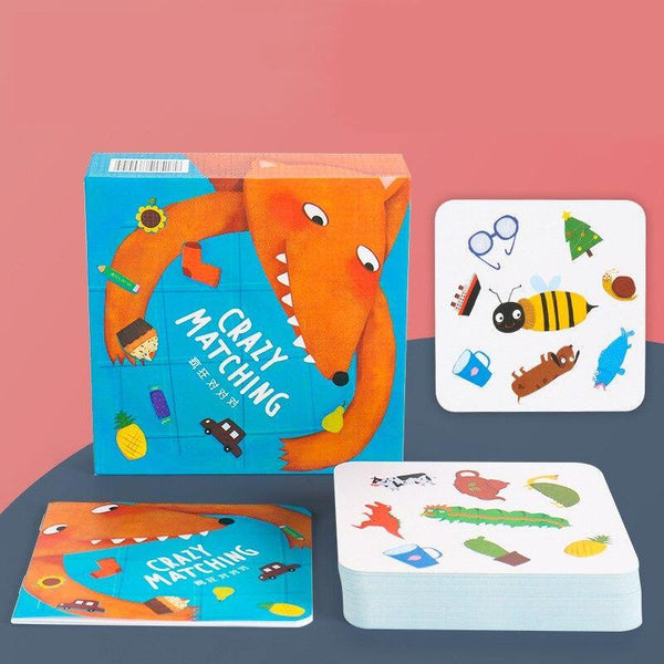 Children's Matching Table Animal Card Game Logic&Puzzle Toys - funny gifts store