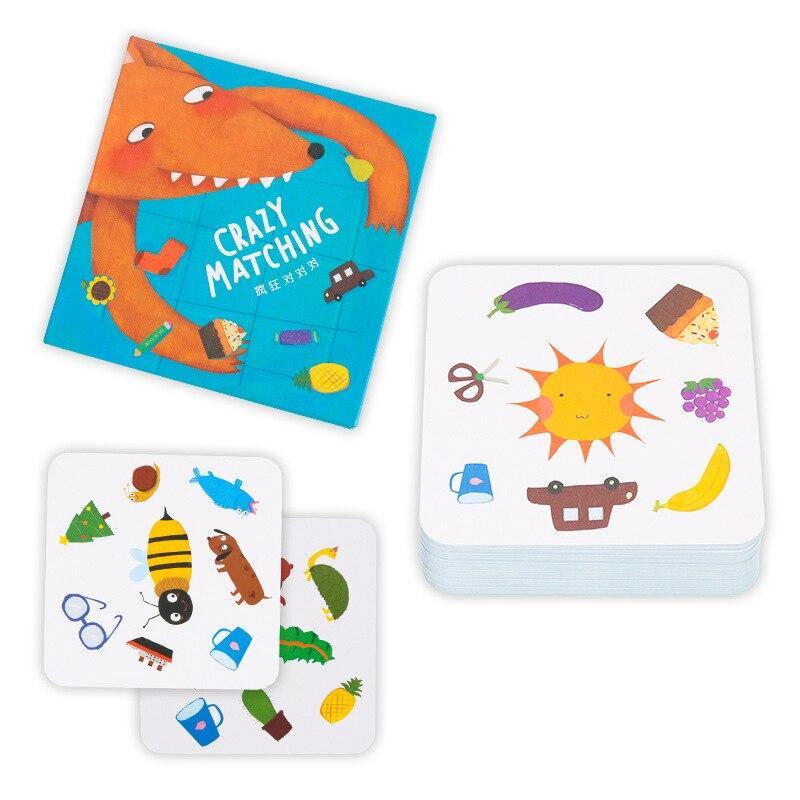 Children's Matching Table Animal Card Game Logic&Puzzle Toys - funny gifts store