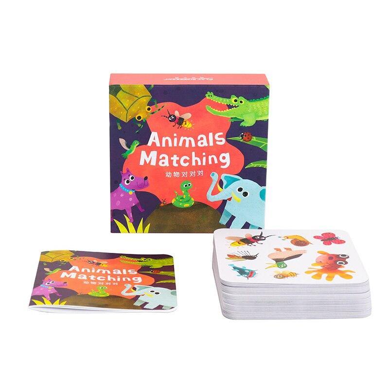 Children's Matching Table Animal Card Game Logic&Puzzle Toys - funny gifts store