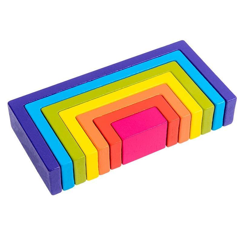 Creative Rainbow Blocks Modle&Building Toys - funny gifts store