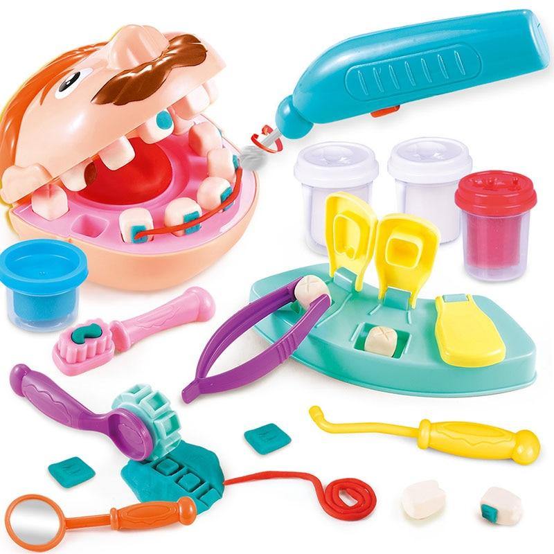 Children Pretend Check Teeth Model Educational Toys - funny gifts store