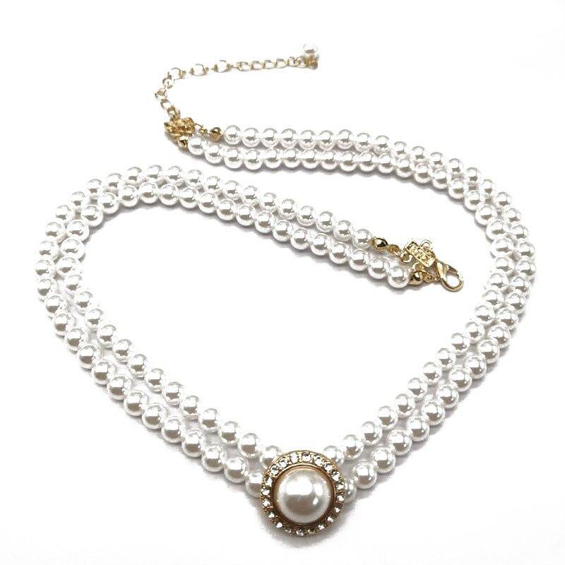 Women Imitation Pearls Sweet-Cute Party Necklace - funny gifts store