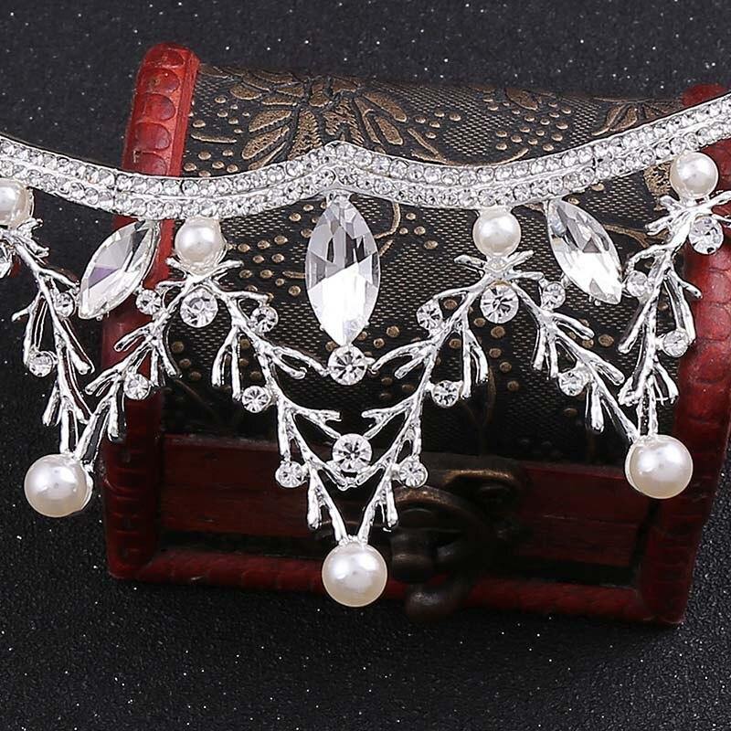 Baroque Royal Pricess Diadem Shining Crystal HeadWear - funny gifts store