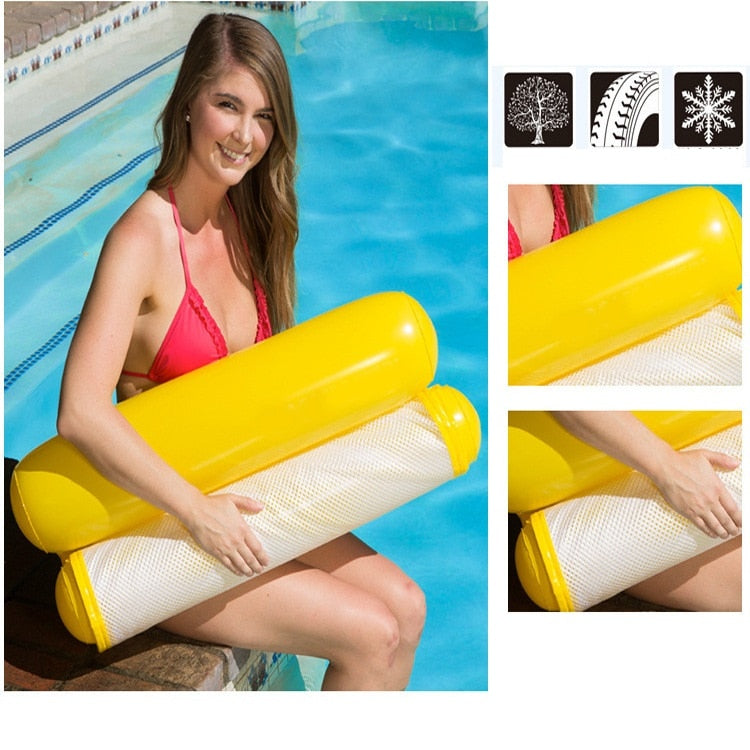 Foldable Inflatable Hammock Bed Pool&Water Fun