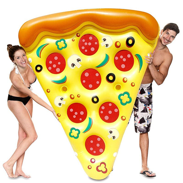 Giant Inflatable Pizza Slice Pool Float PVC Swimming Mattress Pool&Water Fun