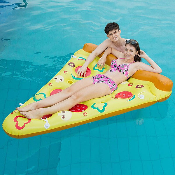 Giant Inflatable Pizza Slice Pool Float PVC Swimming Mattress Pool&Water Fun