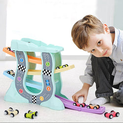 Slide Board Track Friction Car Educational Toy