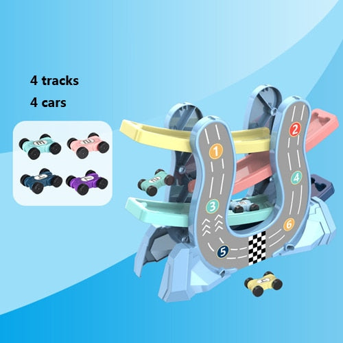 Slide Board Track Friction Car Educational Toy