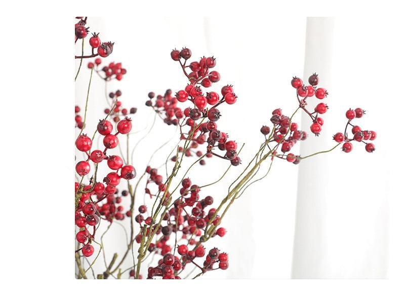 Branch Berry Party Home Artificial FLowers - funny gifts store