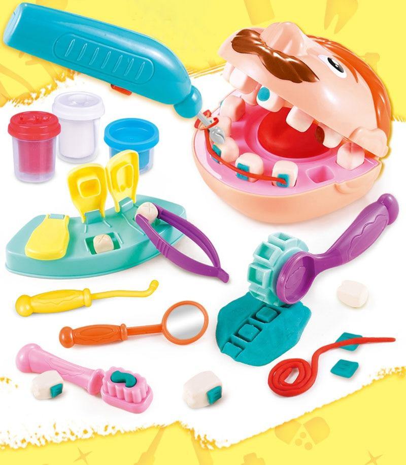 Children Pretend Check Teeth Model Educational Toys - funny gifts store