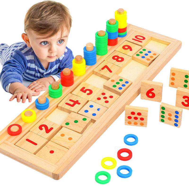 Learning Count Numbers Matching Early Education Toys