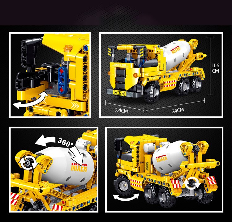 Engineer Series Shovel Mixer Model RC Toy