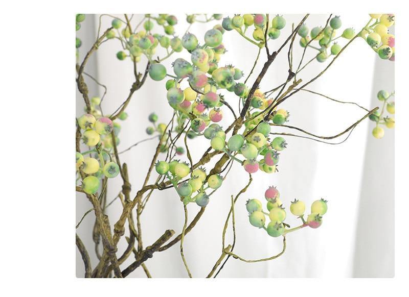 Branch Berry Party Home Artificial FLowers - funny gifts store