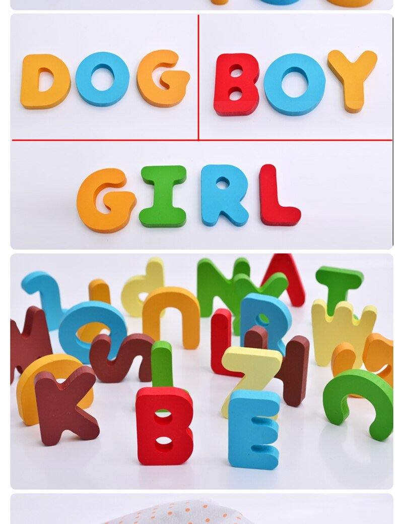 Baby Early English Learning Game Cards Logic&Puzzle Toys - funny gifts store