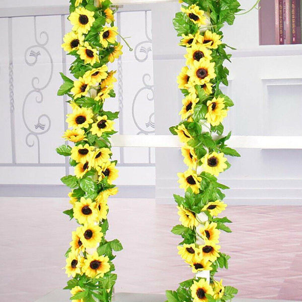 Leaf Vines  Plants Artificial FLowers - funny gifts store