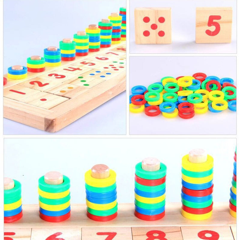 Learning Count Numbers Matching Early Education Toys