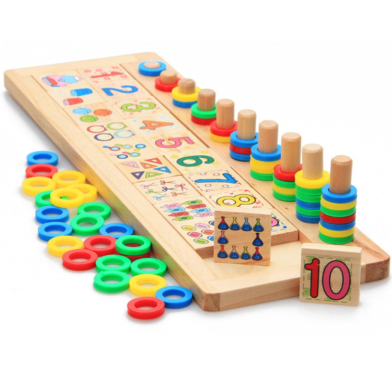 Learning Count Numbers Matching Early Education Toys