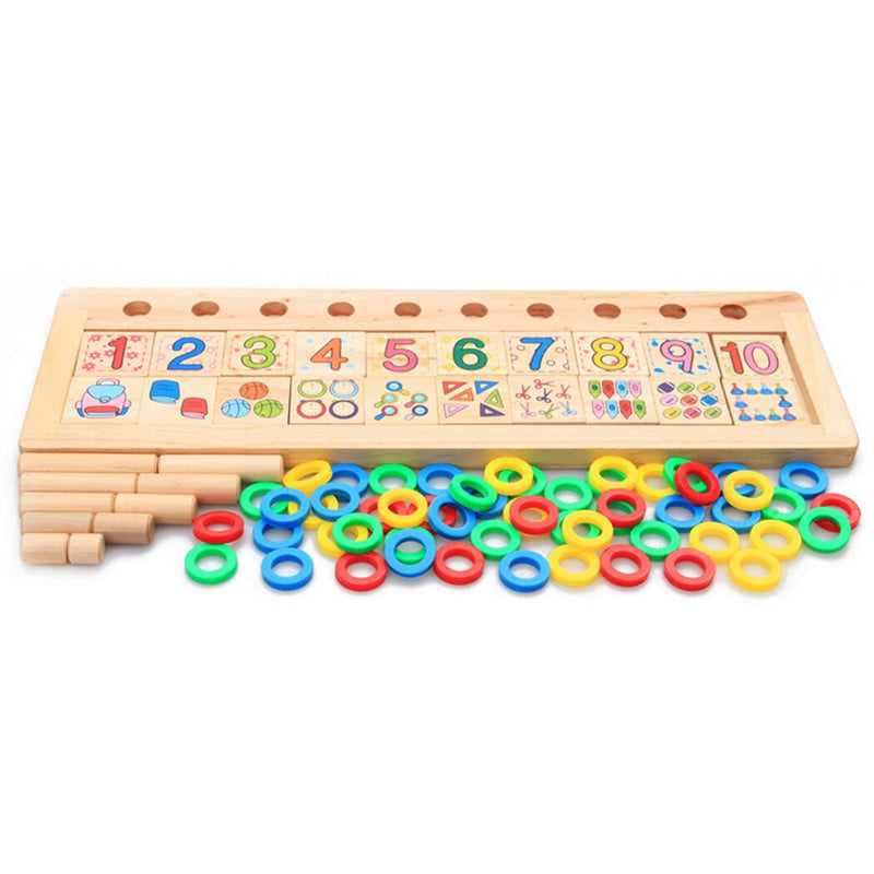 Learning Count Numbers Matching Early Education Toys